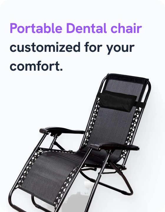 Portable dental chair